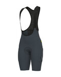 ALÉ Cycling bib shorts - GRAVEL-PRO OFF ROAD - grey