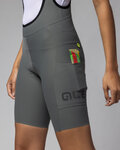ALÉ Cycling bib shorts - GRAVEL-PRO OFF ROAD - green