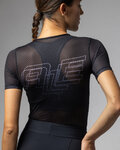 ALÉ Cycling short sleeve t-shirt - FOLLOW MW INTIMO - black