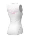 ALÉ Cycling sleeve less t-shirt - FOLLOW MW INTIMO - white
