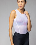 ALÉ Cycling sleeve less t-shirt - FOLLOW MW INTIMO - white