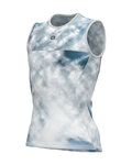 ALÉ Cycling sleeve less t-shirt - ATMOSFERA INTIMO - white/blue