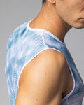 ALÉ Cycling sleeve less t-shirt - ATMOSFERA INTIMO - white/blue