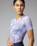 ALÉ Cycling sleeve less t-shirt - ATMOSFERA INTIMO - white/light blue
