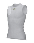 ALÉ Cycling sleeve less t-shirt - STEAM INTIMO - white