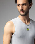 ALÉ Cycling sleeve less t-shirt - STEAM INTIMO - white