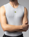 ALÉ Cycling sleeve less t-shirt - STEAM INTIMO - white