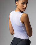 ALÉ Cycling sleeve less t-shirt - VELO ACTIVE INTIMO - white