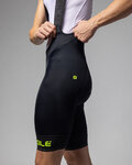 ALÉ Cycling bib shorts - CORSA 2.0 PRAGMA - black