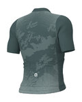 ALÉ Cycling short sleeve jersey - KRAKATOA OFF ROAD - GRAVEL - grey