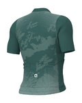 ALÉ Cycling short sleeve jersey - KRAKATOA OFF ROAD - GRAVEL - green