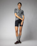 ALÉ Cycling short sleeve jersey - KRAKATOA OFF ROAD - GRAVEL - grey