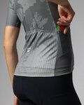 ALÉ Cycling short sleeve jersey - KRAKATOA OFF ROAD - GRAVEL - grey