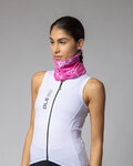 ALÉ Cycling neckwarmer - MARBLE - pink