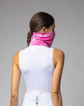 ALÉ Cycling neckwarmer - MARBLE - pink