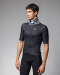 ALÉ Cycling neckwarmer - ESSENZA - black/white
