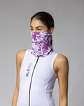 ALÉ Cycling neckwarmer - ESSENZA - purple/white
