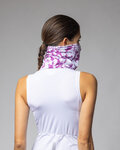 ALÉ Cycling neckwarmer - ESSENZA - purple/white