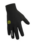 ALÉ Cycling long-finger gloves - SPINTA - black
