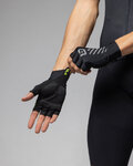 ALÉ Cycling long-finger gloves - CIAK - black