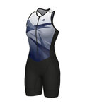 ALÉ Cycling skinsuit - HORIZON TRIATHLON - blue/black