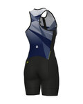 ALÉ Cycling skinsuit - HORIZON TRIATHLON - blue/black