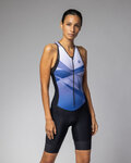 ALÉ Cycling skinsuit - HORIZON TRIATHLON - blue/black