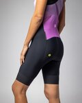 ALÉ Cycling skinsuit - HORIZON TRIATHLON - pink/black