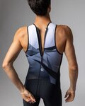ALÉ Cycling skinsuit - HORIZON TRIATHLON - white/grey/black