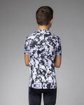ALÉ Cycling short sleeve jersey - ESSENZA KID - black/white