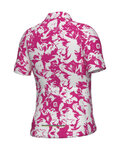 ALÉ Cycling short sleeve jersey - ESSENZA KID - pink/white
