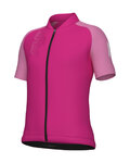 ALÉ Cycling short sleeve jersey - FOLLOW ME KID - pink