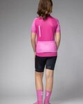 ALÉ Cycling short sleeve jersey - FOLLOW ME KID - pink