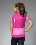 ALÉ Cycling short sleeve jersey - FOLLOW ME KID - pink