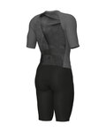ALÉ Cycling skinsuit - BEYOND TRIATHLON - grey/black