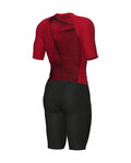 ALÉ Cycling skinsuit - BEYOND TRIATHLON - red/black