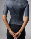 ALÉ Cycling skinsuit - BEYOND TRIATHLON - grey/black