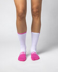 ALÉ Cyclingclassic socks - SLIDE - white/pink