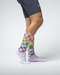 ALÉ Cyclingclassic socks - TYPHOON - white/multicolour