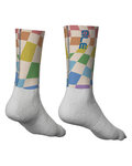ALÉ Cyclingclassic socks - TYPHOON - white/multicolour