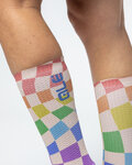 ALÉ Cyclingclassic socks - TYPHOON - white/multicolour