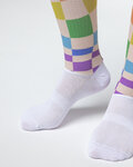 ALÉ Cyclingclassic socks - TYPHOON - white/multicolour