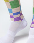 ALÉ Cyclingclassic socks - TYPHOON - white/multicolour