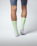 ALÉ Cyclingclassic socks - TYPHOON - white/yellow