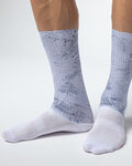 ALÉ Cyclingclassic socks - TYPHOON - white/blue