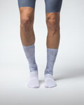 ALÉ Cyclingclassic socks - TYPHOON - white/blue