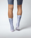 ALÉ Cyclingclassic socks - TYPHOON - white/blue