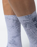 ALÉ Cyclingclassic socks - TYPHOON - white/blue