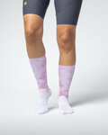 ALÉ Cyclingclassic socks - TYPHOON - white/red