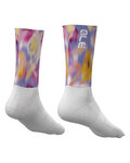 ALÉ Cyclingclassic socks - TYPHOON - white/purple
